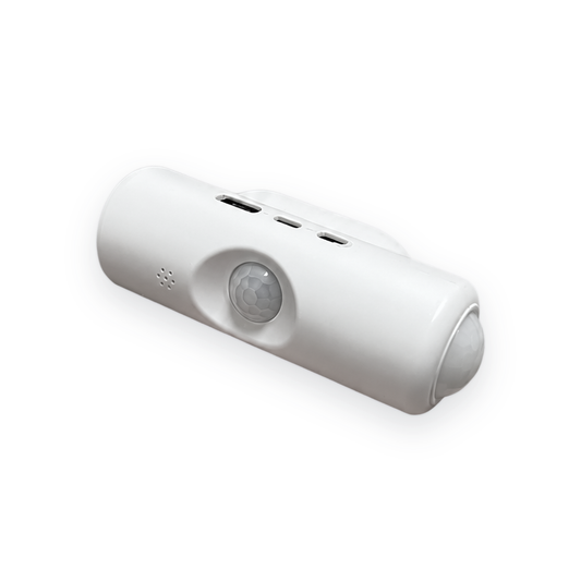 Motion Sensor Wall Light by BagnShop - magnetic rechargeable LED lamp on white background