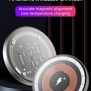 Transparent Magnetic Wireless Charger for iPhone