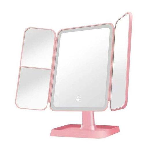 BagnShop LED makeup mirror with adjustable brightness for detailed makeup application