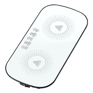 BagnShop multifunctional electric food heating glass tray for keeping meals warm at the dining table