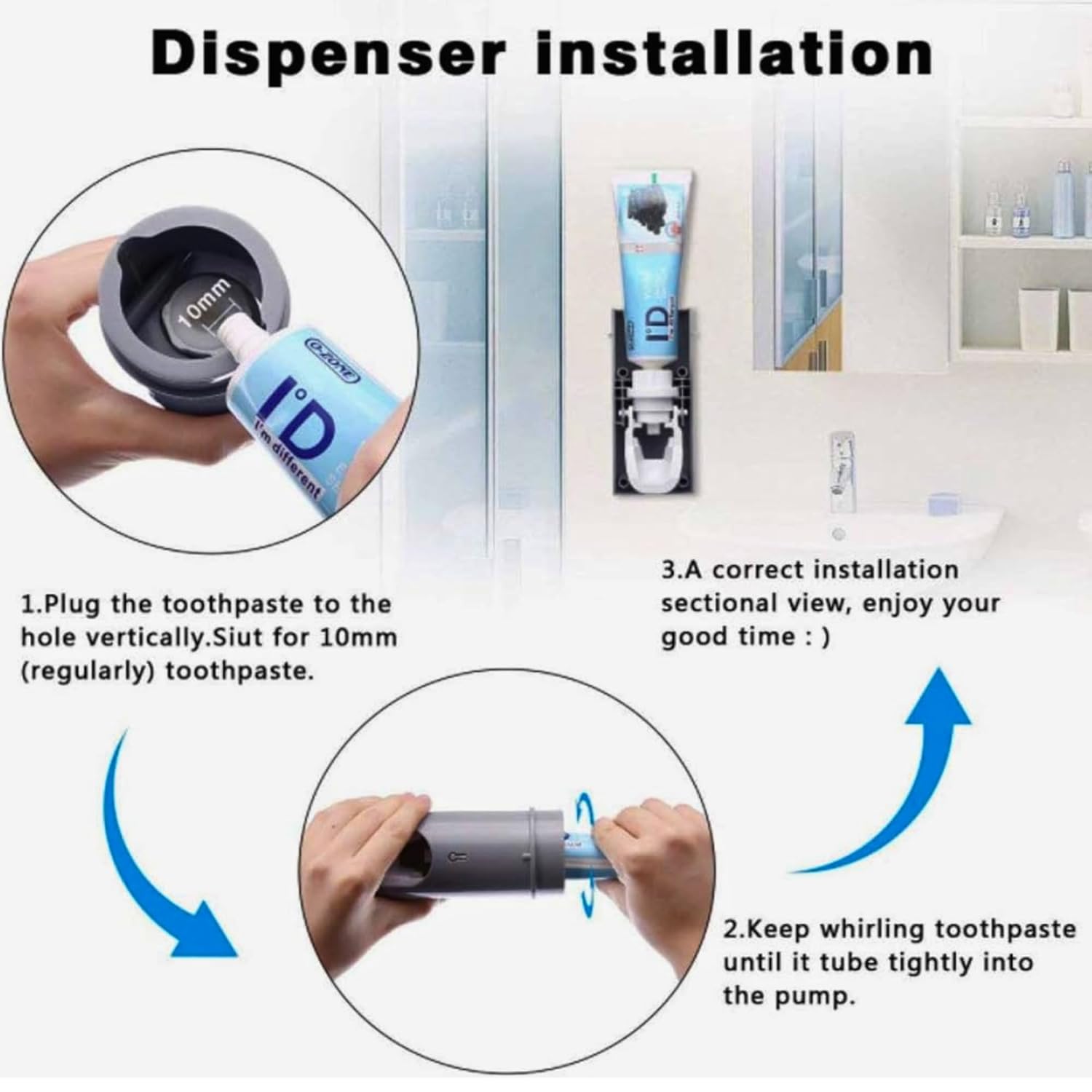 BagnShop toothbrush sterilizer holder packaging and contents