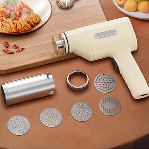 BagnShop – 6-in-1 Automatic Handheld Pasta Maker (Stainless Steel)