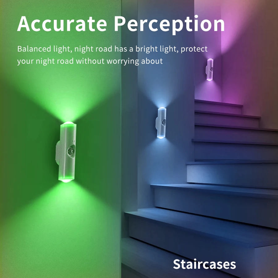 BagnShop motion sensor LED lamp auto on-off demonstration