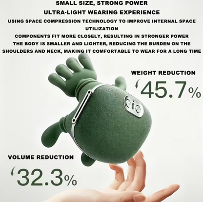BagnShop deep tissue massager heating function close-up