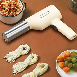 BagnShop – 6-in-1 Automatic Handheld Pasta Maker (Stainless Steel)