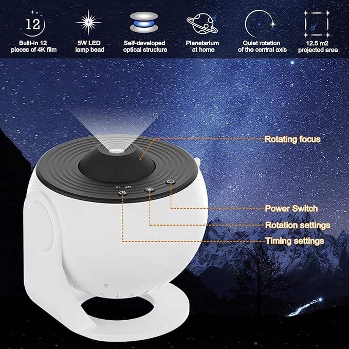 BagnShop planetarium star globe projector product dimensions
