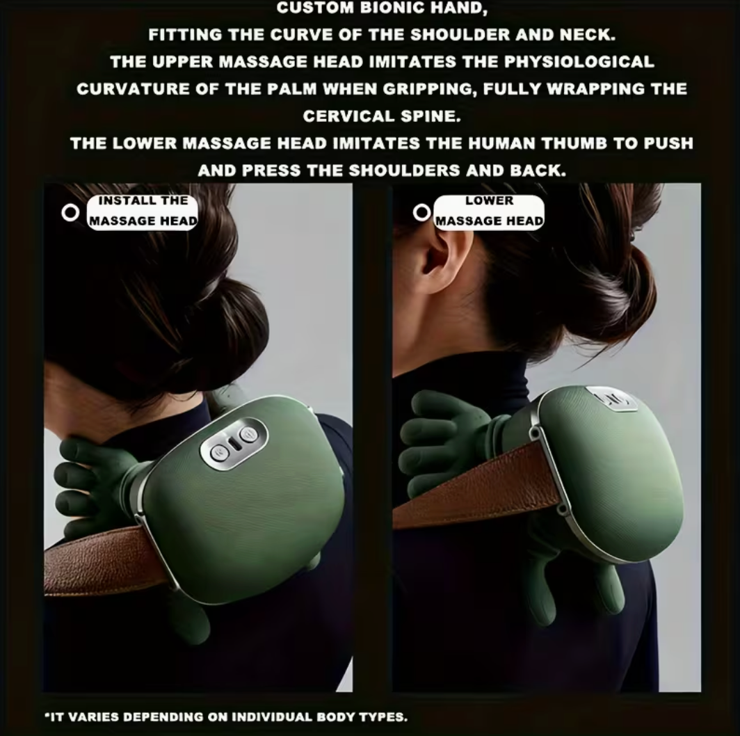 BagnShop back massager wrap-around design for shoulders