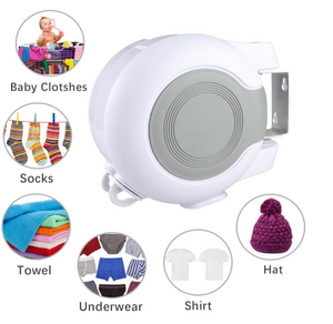 Wall Mount Retractable Double Clothing Line – BagnShop