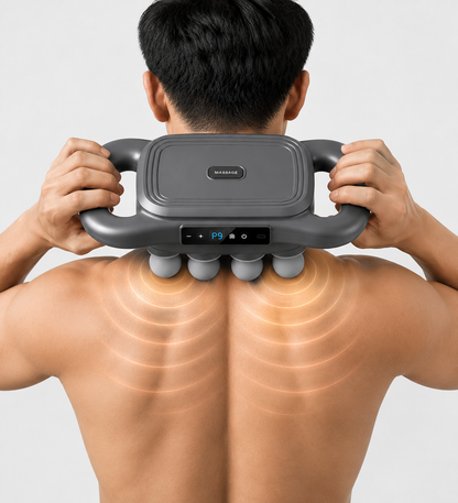 Handheld Muscle Massager – Deep Tissue, 16 Heads | BagnShop