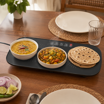 Electric Food Warming Tray – Glass Top Buffet Warmer | BagnShop