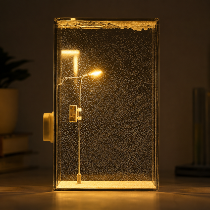 DIY Snowy Street LED Lamp – USB Tabletop Night Light | BagnShop