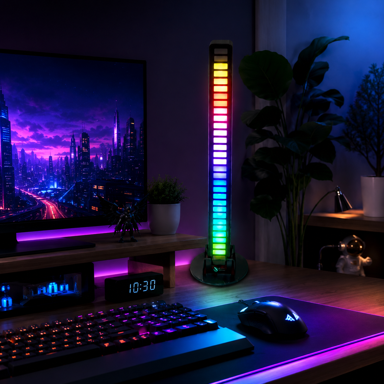 Smart RGB Sound Bar – Music-Reactive LED Light Bar | BagnShop