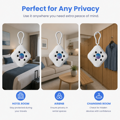 Hidden Camera Detector Keychain – Anti-Spy RF & Lens Finder | BagnShop