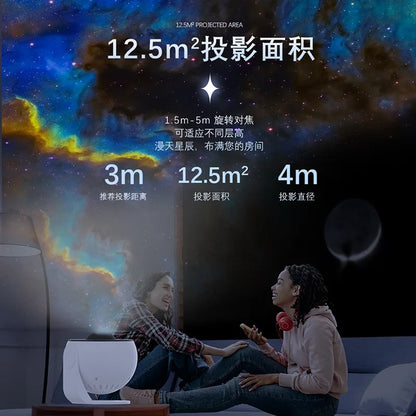 BagnShop star globe projector close-up of projection aperture
