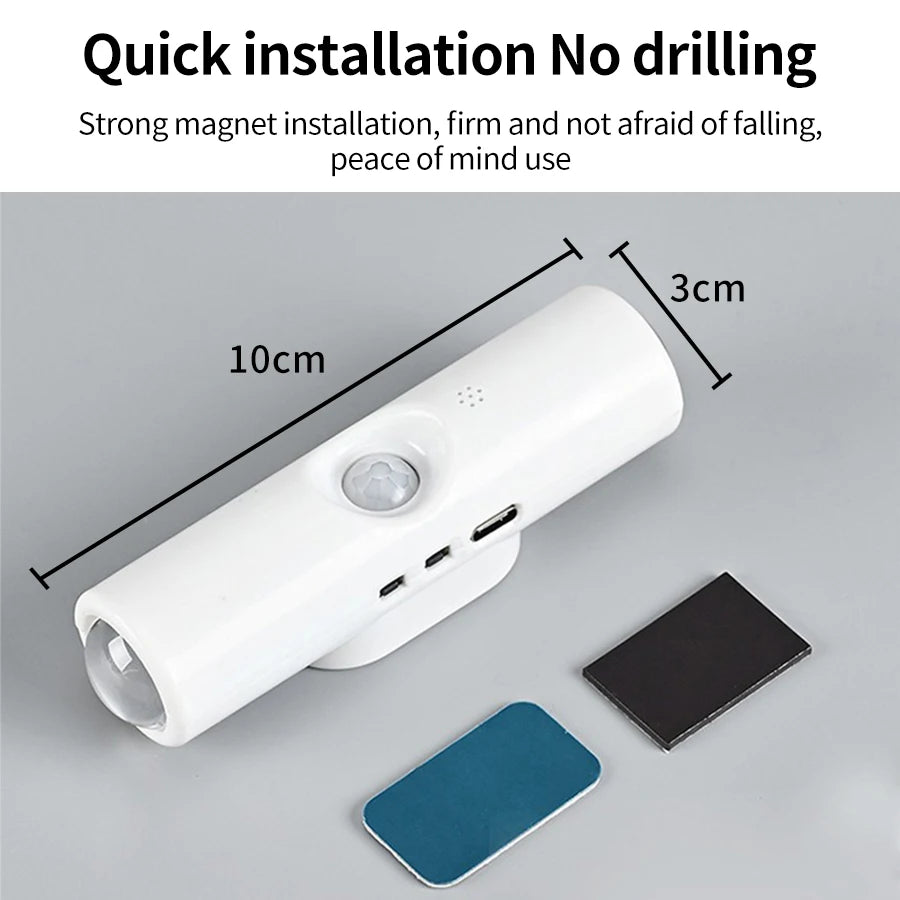 BagnShop gradient LED lamp USB rechargeable feature