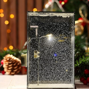 DIY Snowy Street LED Lamp
