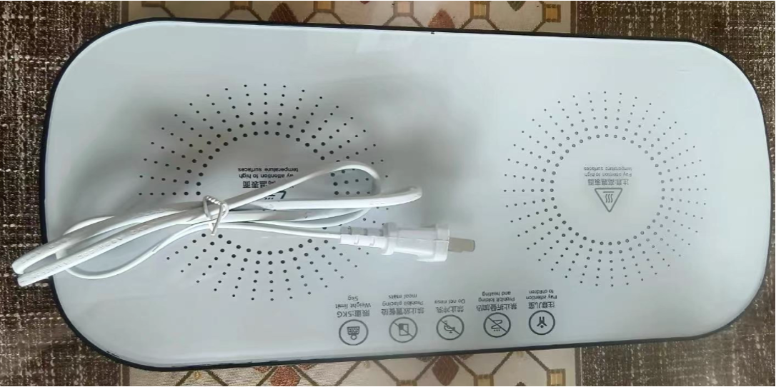 BagnShop multifunctional heating tray product specifications and dimensions