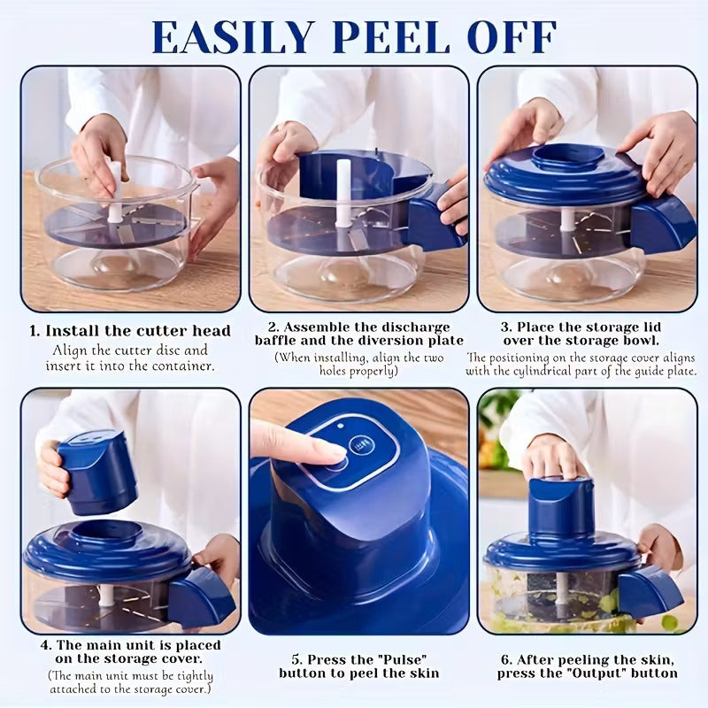 Automatic Electric Fruit and Vegetable Peeler