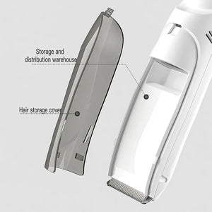 BagnShop baby hair clipper in use on child showing gentle trimming