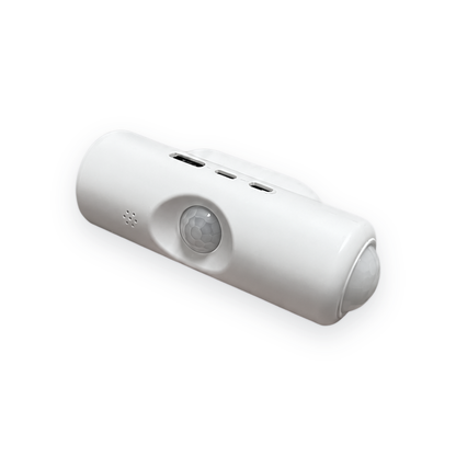 Motion Sensor Wall Light by BagnShop - magnetic rechargeable LED lamp on white background