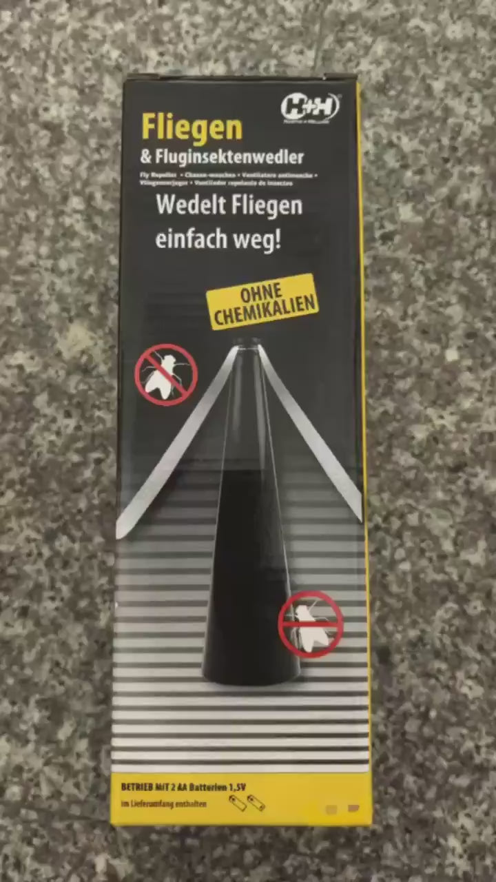Automatic Fly Repellent Fan demo video
