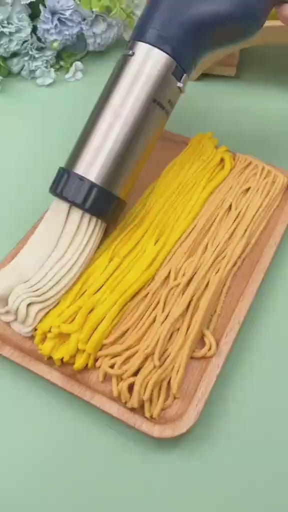 6-in-1 Automatic Pasta Maker (Steel) demo video