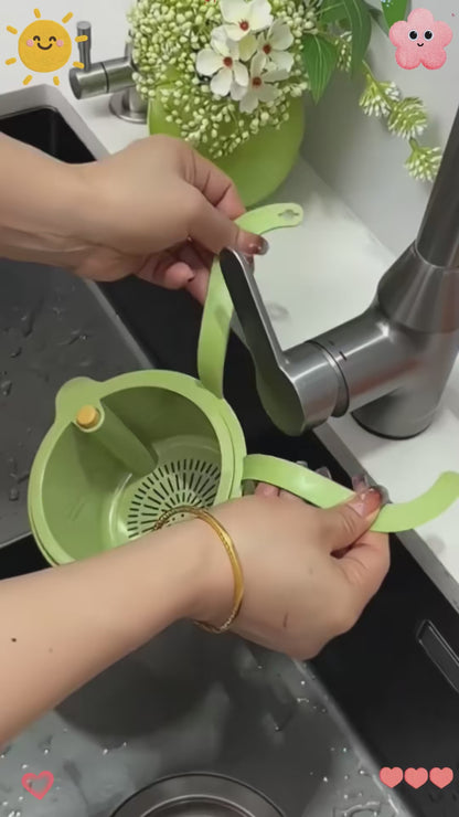 2-in-1 Kitchen Strainer & Basket – Collapsible Colander | BagnShop